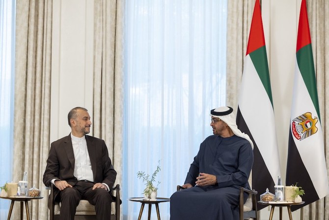 UAE President Sheikh Mohamed meets Iran’s top envoy